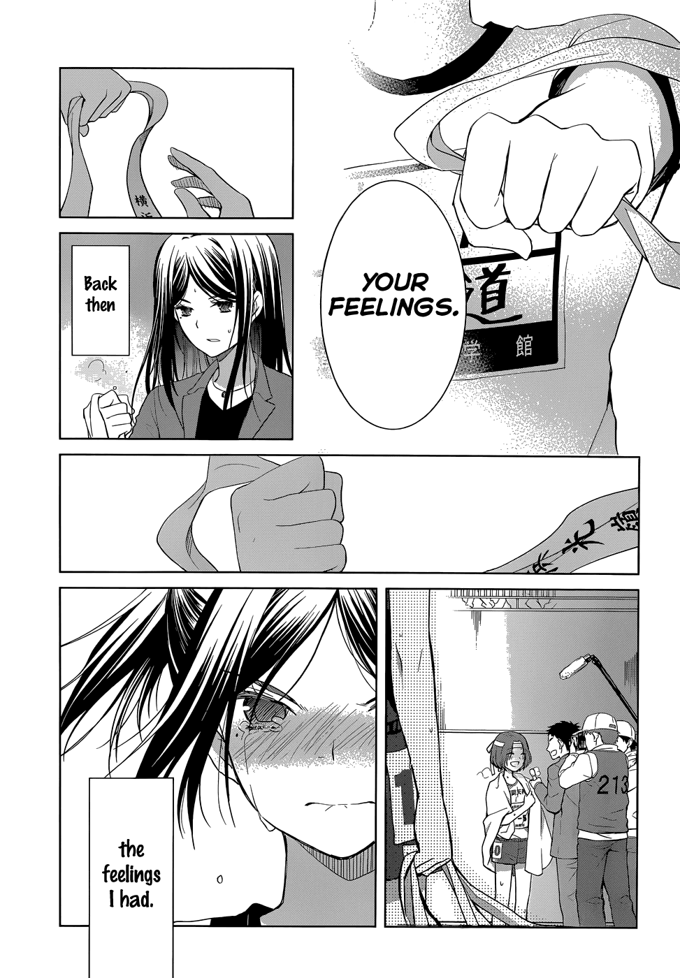 Gunjou (KIRIHARA Idumi) Chapter 30.2 page 34 - Chapter 30 v2 : Run-30 Let's go running, Sensei, to that place! [End]