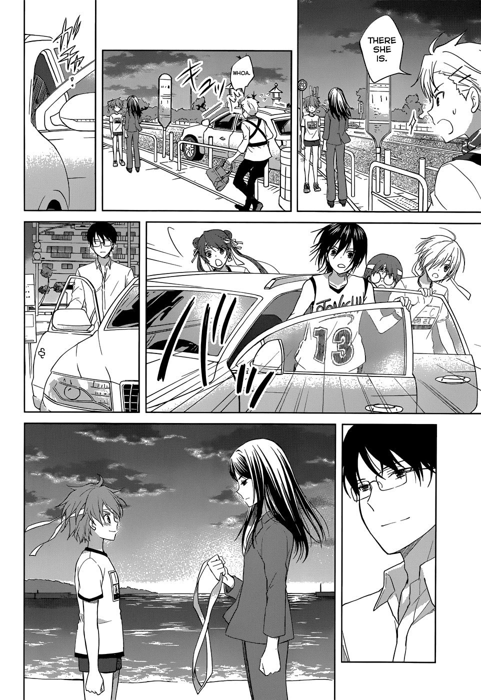 Gunjou (KIRIHARA Idumi) Chapter 30.2 page 35 - Chapter 30 v2 : Run-30 Let's go running, Sensei, to that place! [End]