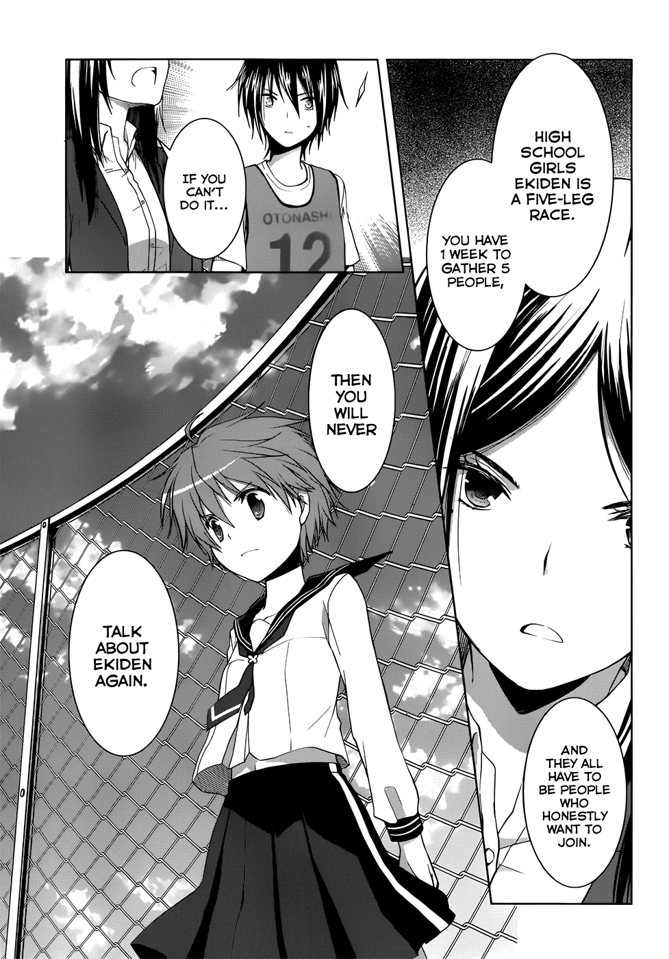 Gunjou (KIRIHARA Idumi) Chapter 6.2 page 28 - Chapter 6 v2 : Run-6 - Won't You Join The Ekiden Club?