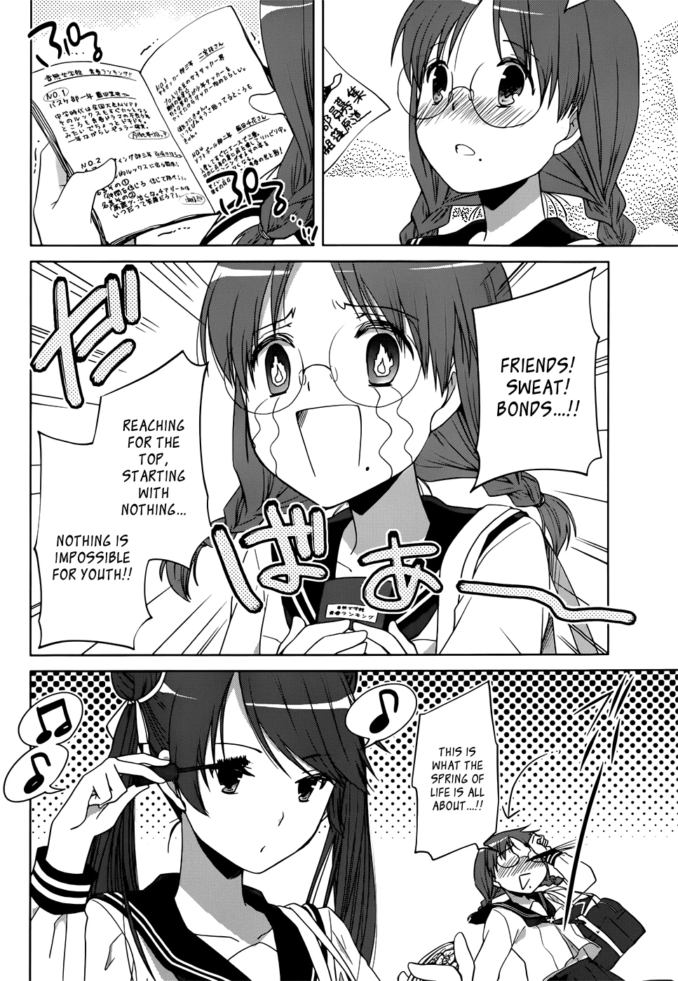 Gunjou (KIRIHARA Idumi) Chapter 6.2 page 33 - Chapter 6 v2 : Run-6 - Won't You Join The Ekiden Club?