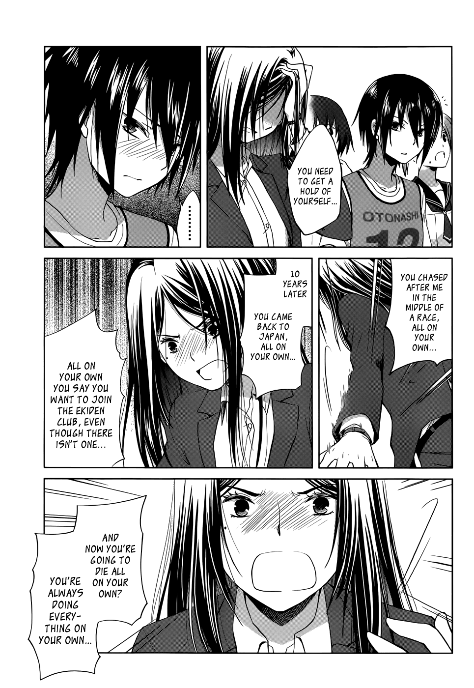 Gunjou (KIRIHARA Idumi) Chapter 6.2 page 9 - Chapter 6 v2 : Run-6 - Won't You Join The Ekiden Club?