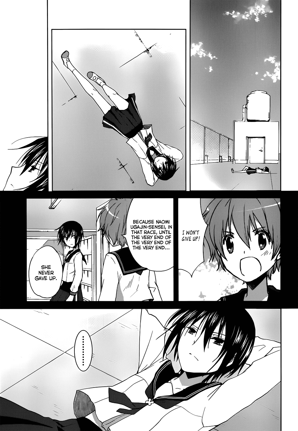 Gunjou (KIRIHARA Idumi) Chapter 8.2 page 10 - Chapter 8 v2 : Run-8 - ''Youth'' Requires Talent