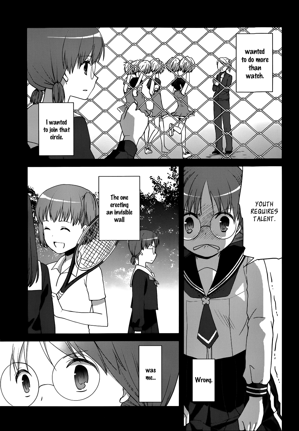 Gunjou (KIRIHARA Idumi) Chapter 8.2 page 36 - Chapter 8 v2 : Run-8 - ''Youth'' Requires Talent