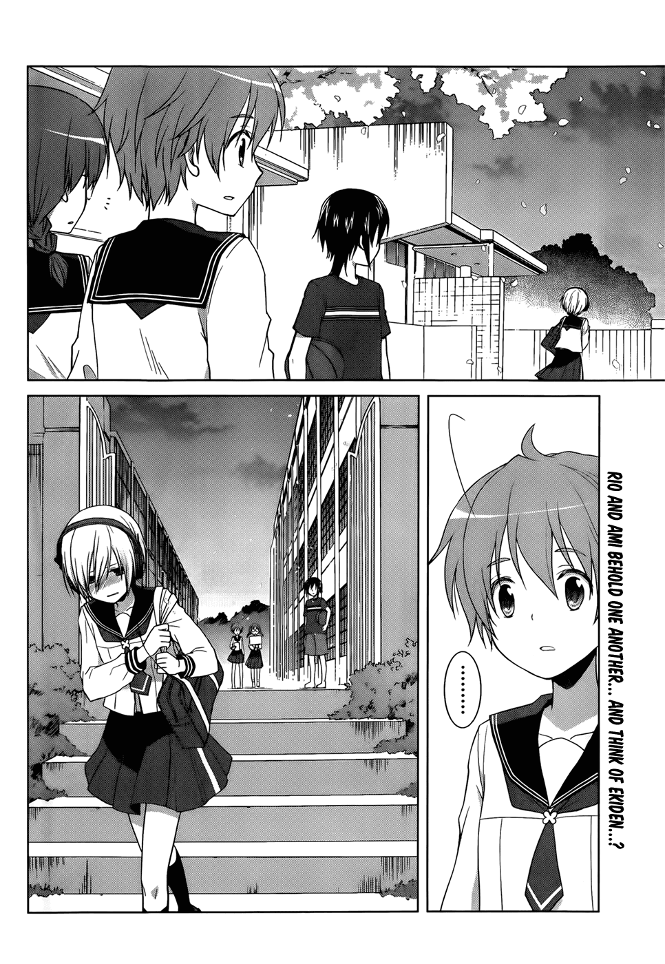 Gunjou (KIRIHARA Idumi) Chapter 9.2 page 35 - Chapter 9 v2 : Run-9 - Look Straight Ahead And Just Run!