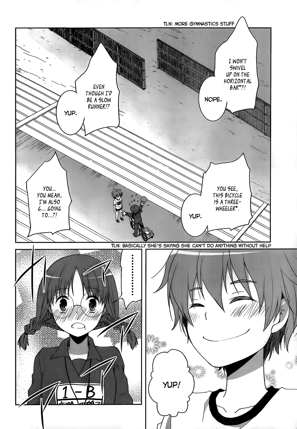 Gunjou (KIRIHARA Idumi) Chapter 9.2 page 5 - Chapter 9 v2 : Run-9 - Look Straight Ahead And Just Run!