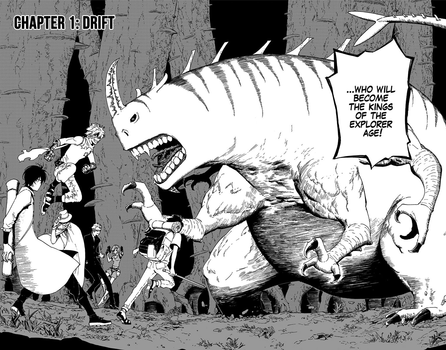 Gunjou no Magmel Chapter 1 page 7 - Chapter 1 : Drift