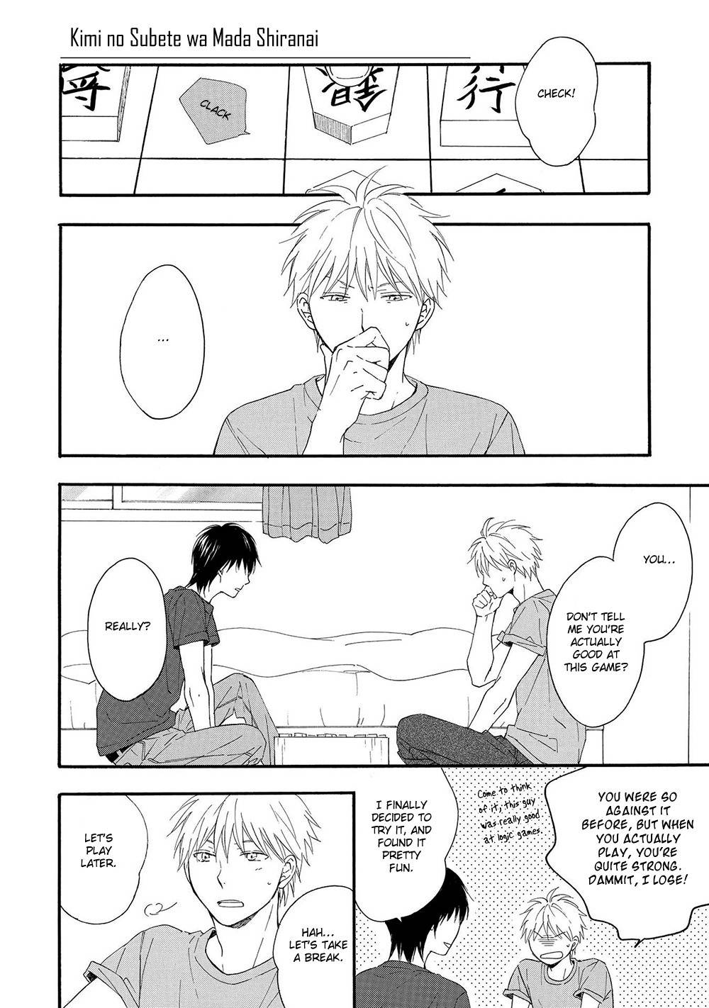 Gunjou no Subete Chapter 5.5 page 2 - Chapter 5.5: I still don't know everything about you