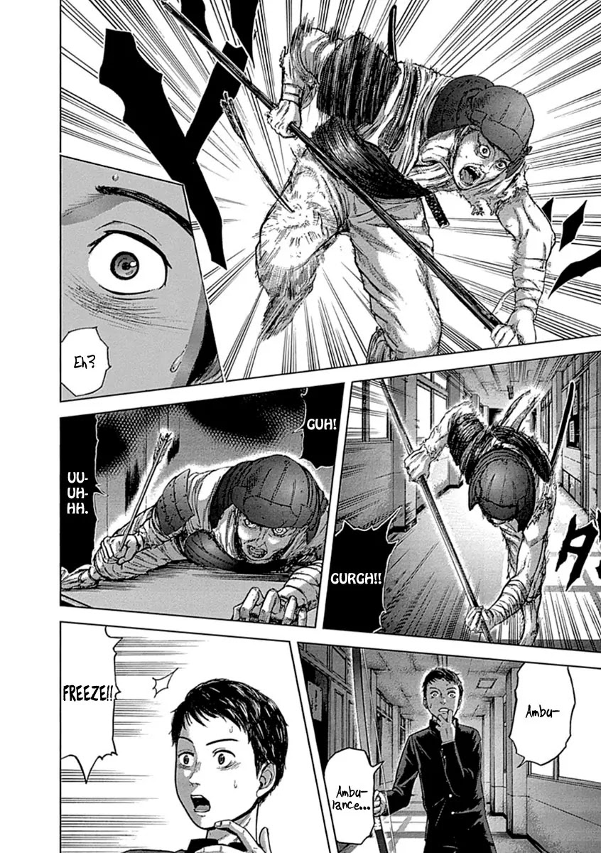 Gunjou Senki Chapter 1.2 page 21 - Chapter 1.2 (b): Omen After School [cont.]