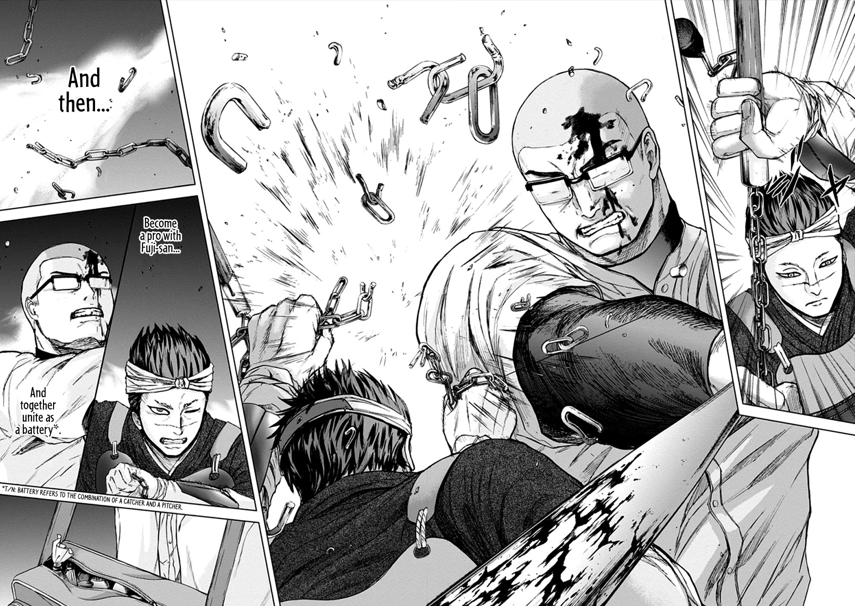 Gunjou Senki Chapter 32 page 16 - Chapter 32: Baseball