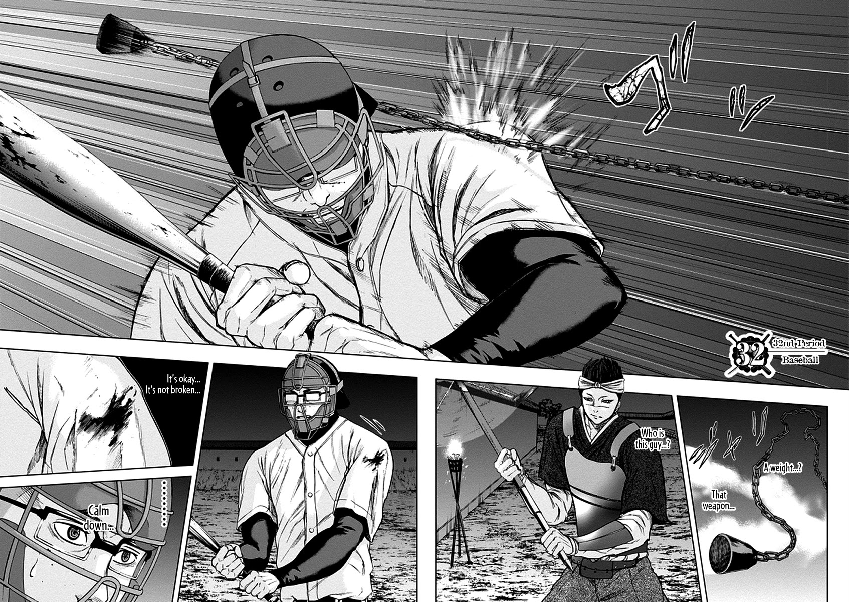 Gunjou Senki Chapter 32 page 5 - Chapter 32: Baseball