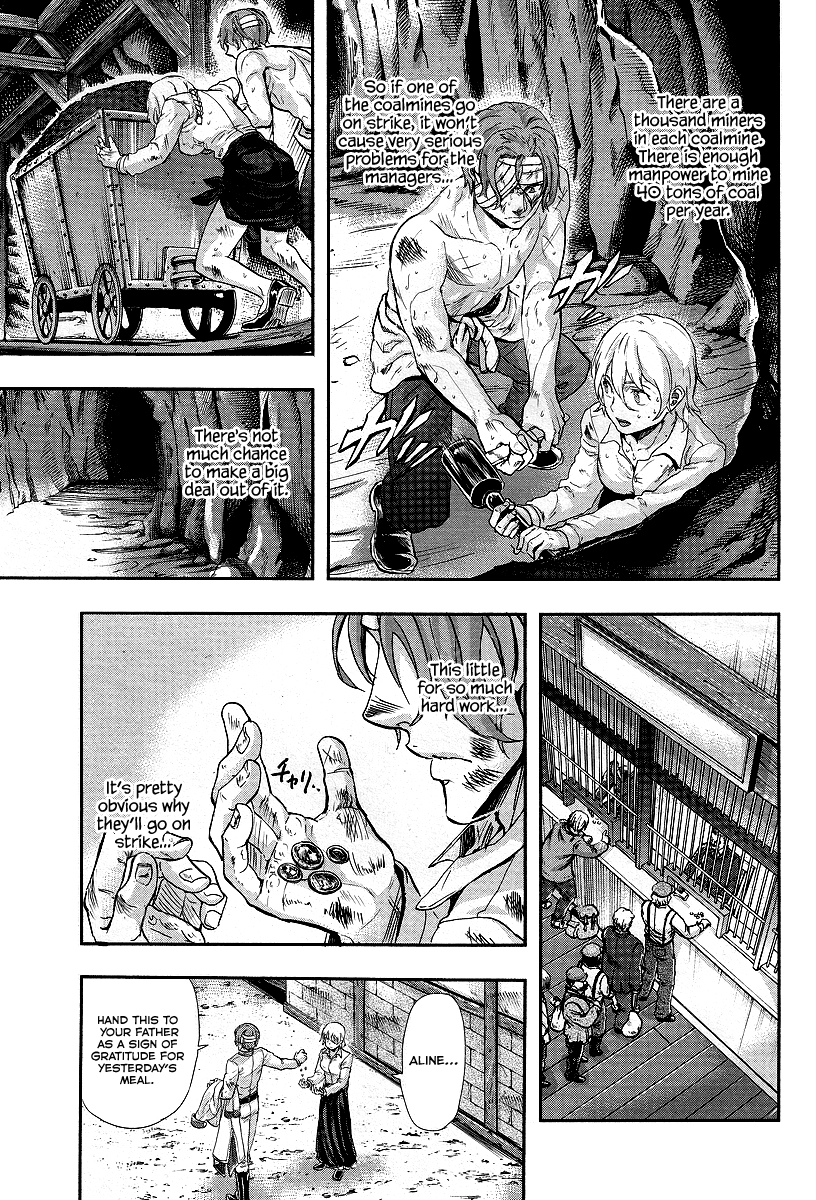 Gunka no Baltzar Gaiden - Yuukoku no Liebknecht Chapter 1.2 page 12 - Chapter 1 v2 : The Experiment Begins