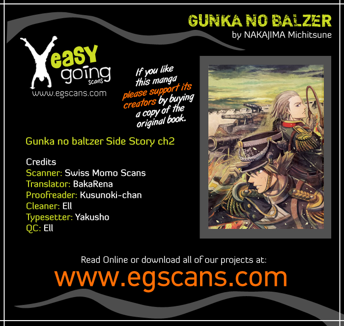 Gunka no Baltzar Gaiden - Yuukoku no Liebknecht Chapter 2.2 page 1 - Chapter 2 v2 : Fraying
