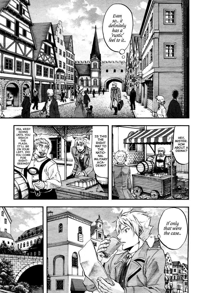 Gunka no Baltzar Chapter 1 page 12 - Chapter 1: The Beauty of the Battlefield