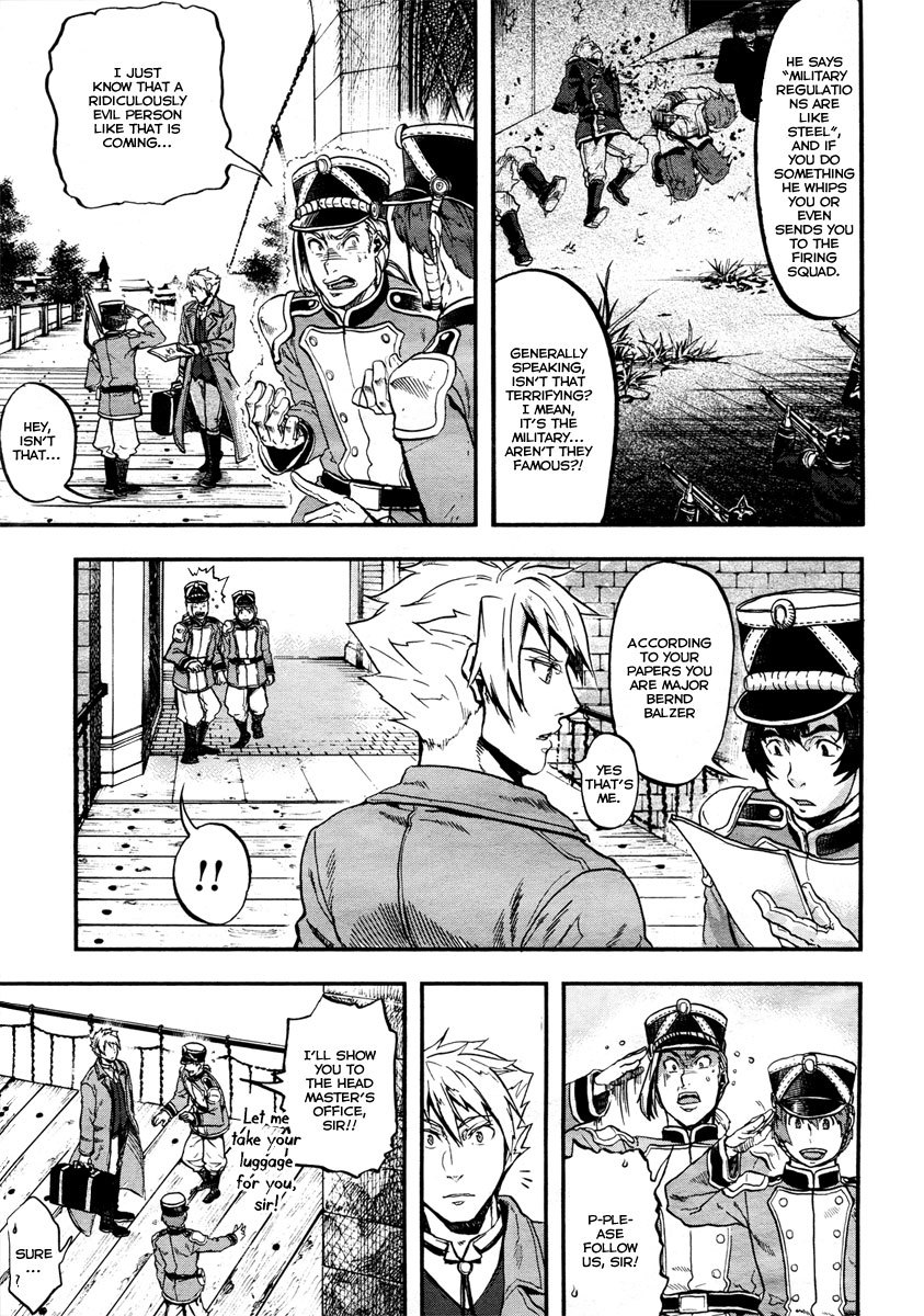 Gunka no Baltzar Chapter 1 page 14 - Chapter 1: The Beauty of the Battlefield