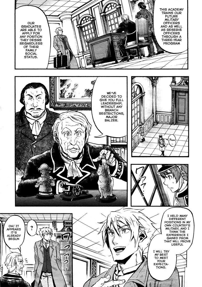 Gunka no Baltzar Chapter 1 page 16 - Chapter 1: The Beauty of the Battlefield