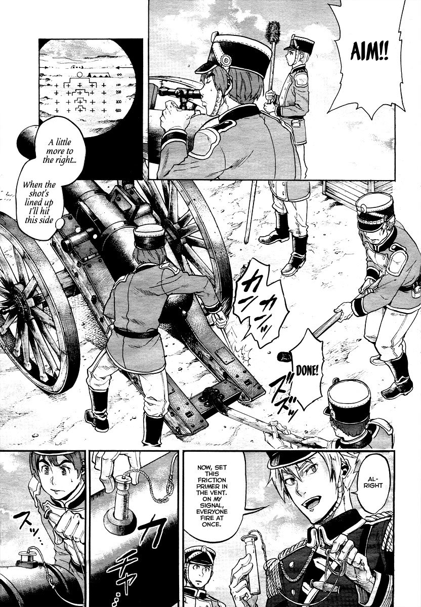 Gunka no Baltzar Chapter 1 page 36 - Chapter 1: The Beauty of the Battlefield
