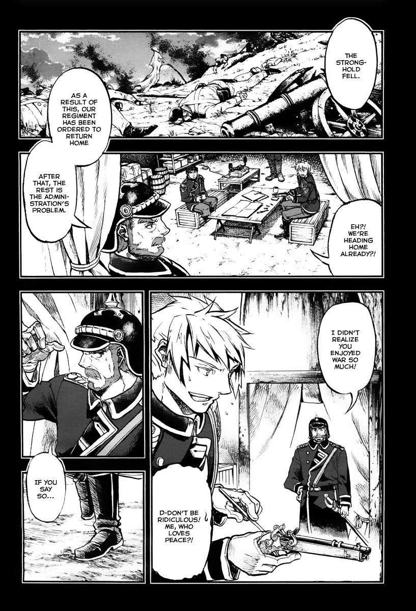 Gunka no Baltzar Chapter 1 page 4 - Chapter 1: The Beauty of the Battlefield