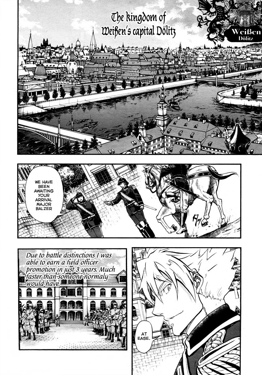 Gunka no Baltzar Chapter 1 page 7 - Chapter 1: The Beauty of the Battlefield