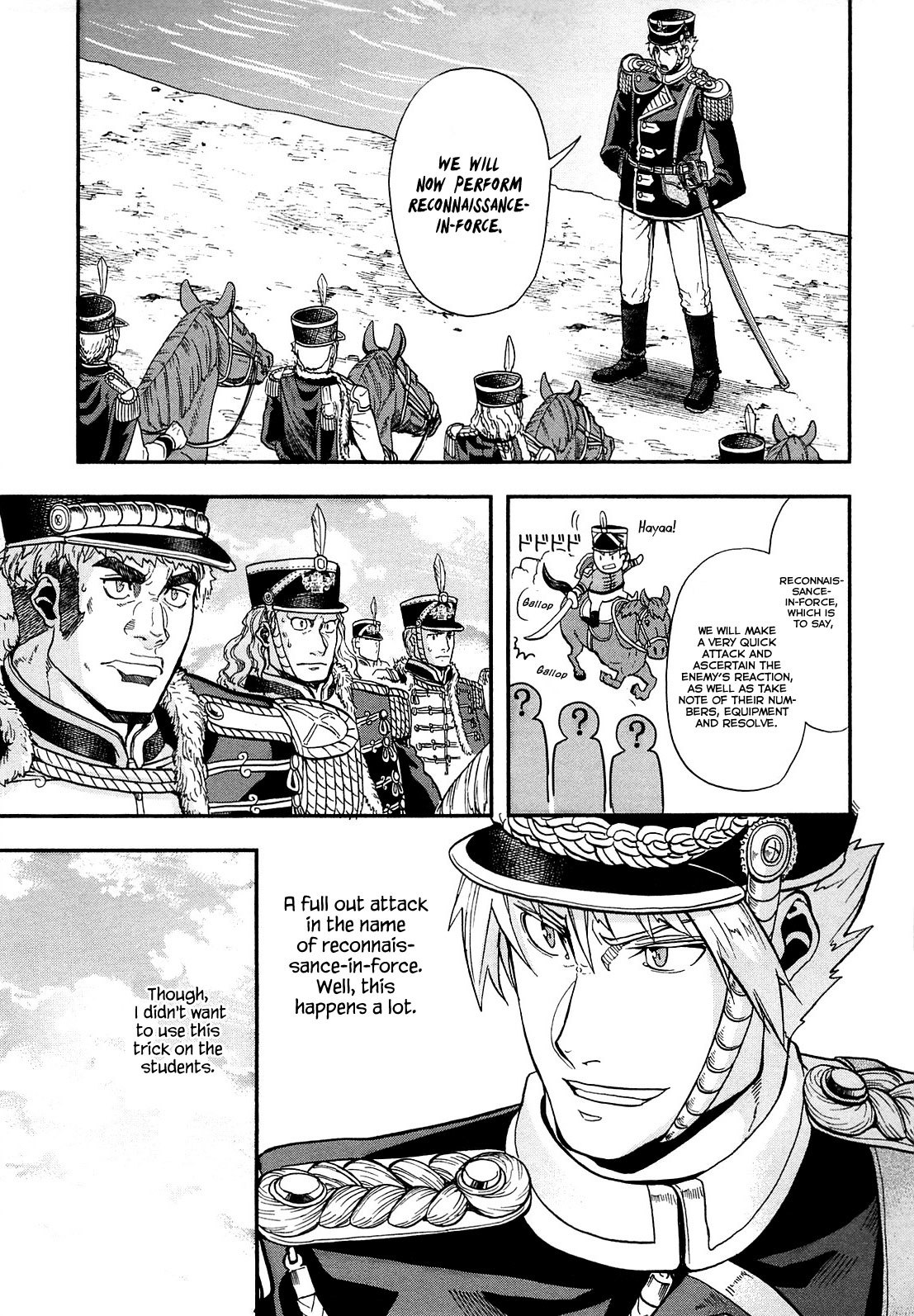Gunka no Baltzar Chapter 10 page 11 - Chapter 10: First Battle