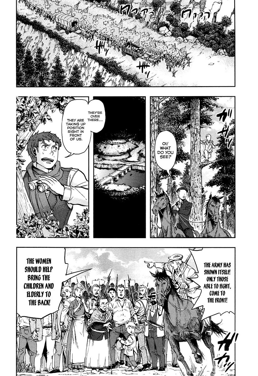 Gunka no Baltzar Chapter 10 page 14 - Chapter 10: First Battle