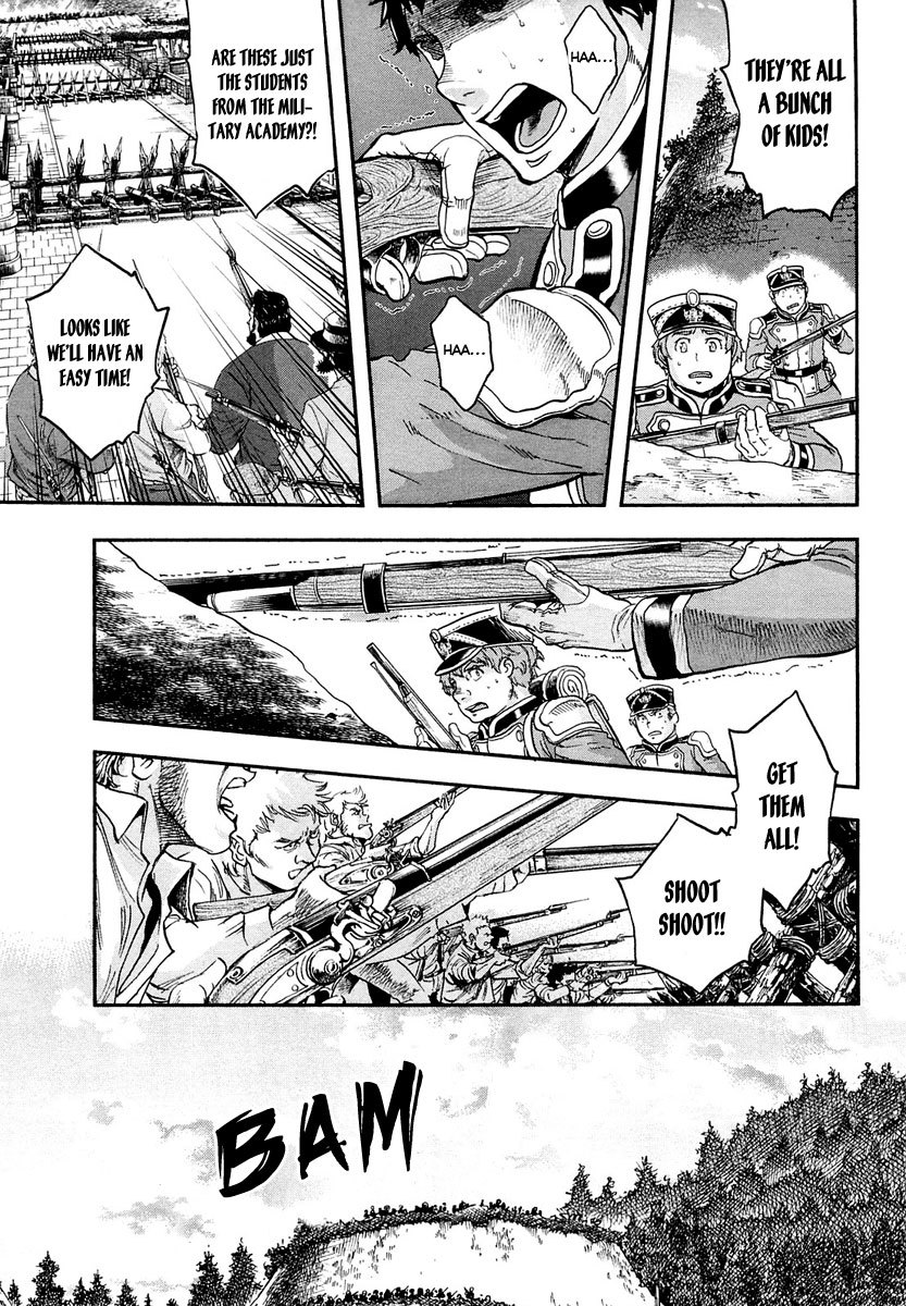 Gunka no Baltzar Chapter 10 page 22 - Chapter 10: First Battle