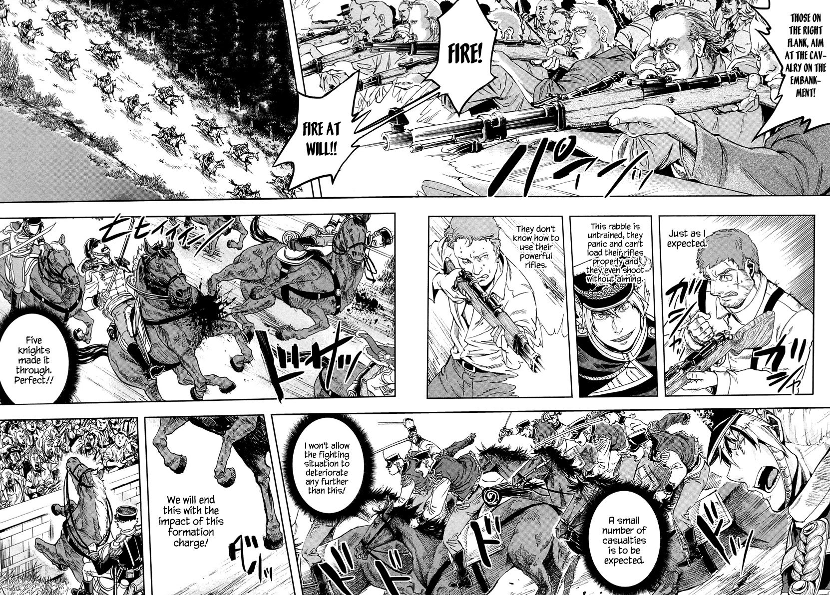 Gunka no Baltzar Chapter 10 page 40 - Chapter 10: First Battle