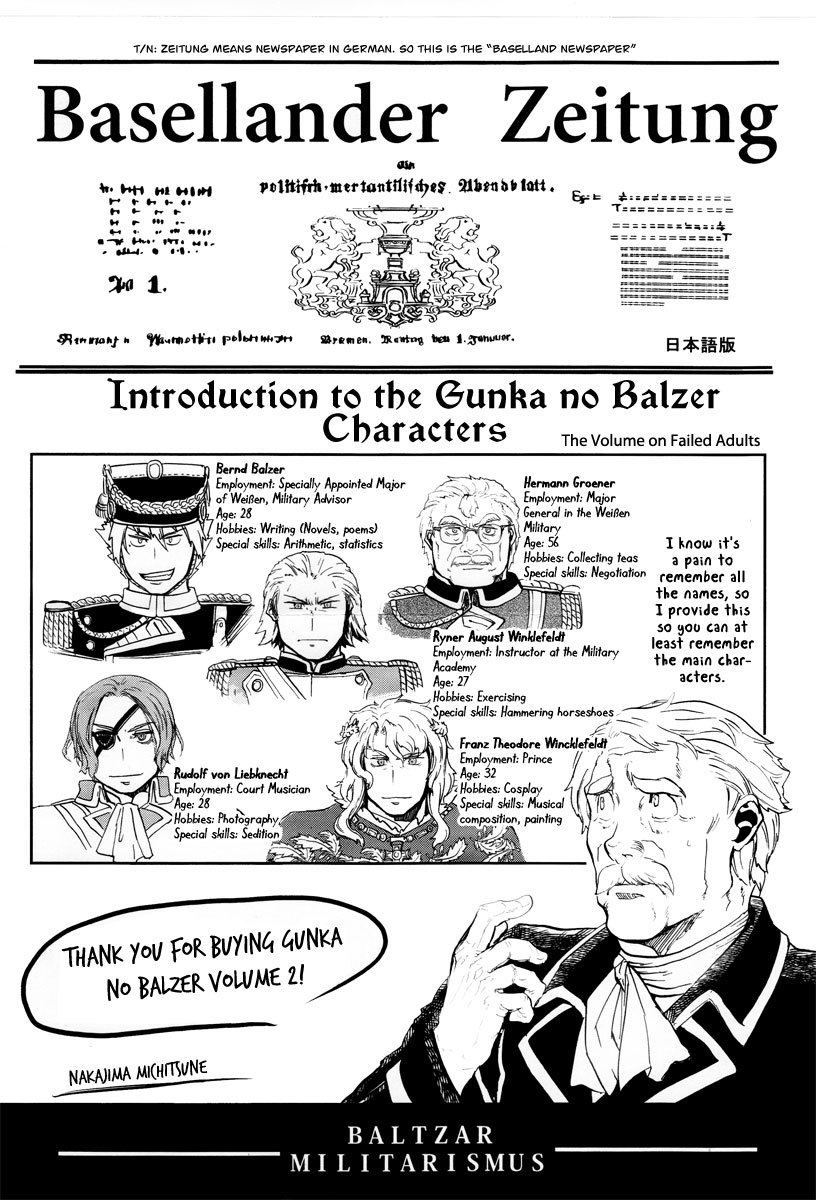 Gunka no Baltzar Chapter 10 page 48 - Chapter 10: First Battle