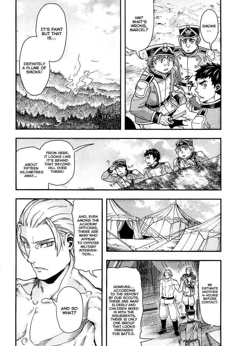 Gunka no Baltzar Chapter 10 page 6 - Chapter 10: First Battle