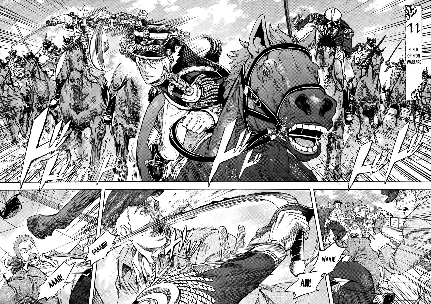 Gunka no Baltzar Chapter 11 page 10 - Chapter 11: Public Opinion Warfare
