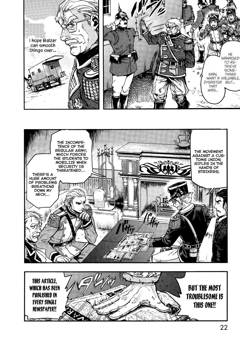 Gunka no Baltzar Chapter 11 page 23 - Chapter 11: Public Opinion Warfare
