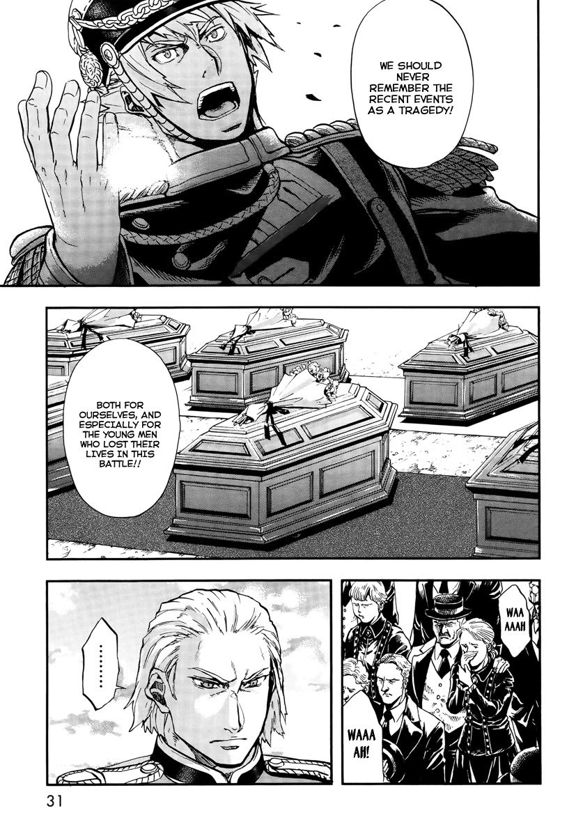 Gunka no Baltzar Chapter 11 page 32 - Chapter 11: Public Opinion Warfare