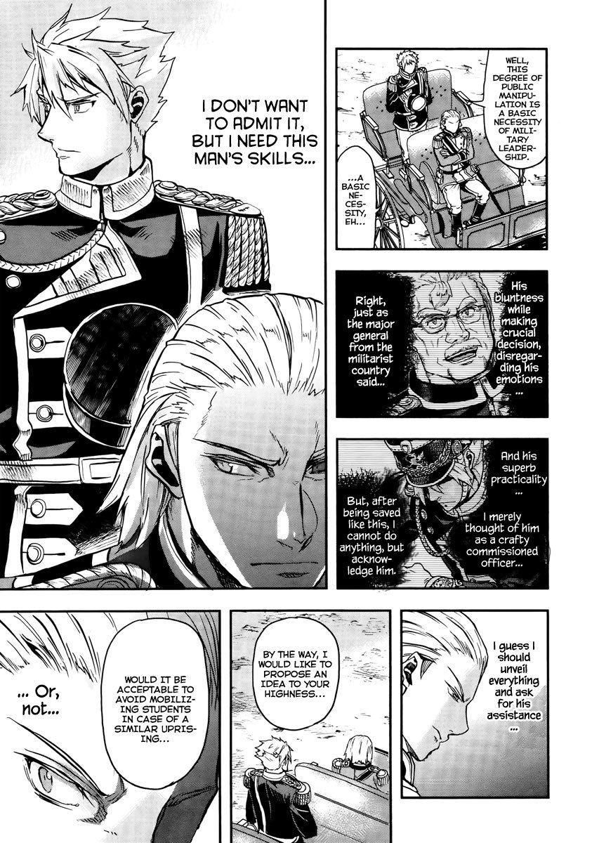Gunka no Baltzar Chapter 11 page 35 - Chapter 11: Public Opinion Warfare