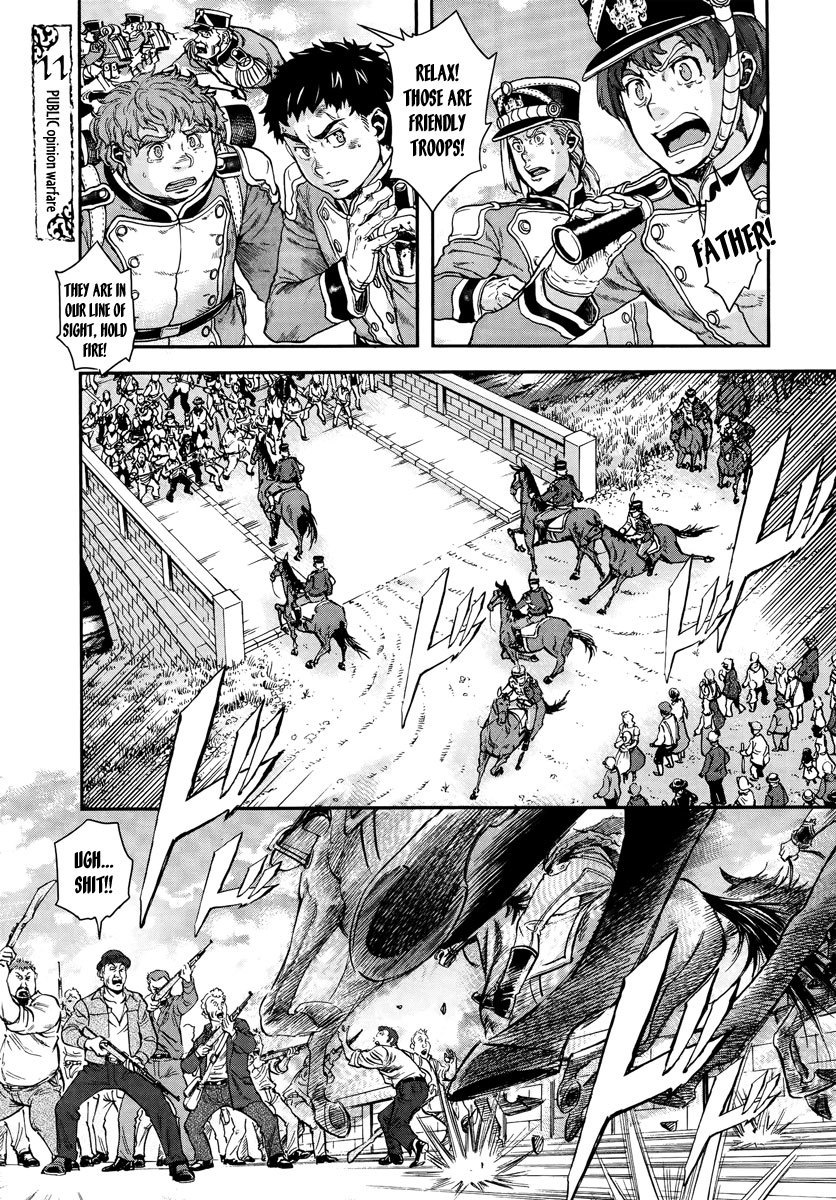 Gunka no Baltzar Chapter 11 page 9 - Chapter 11: Public Opinion Warfare