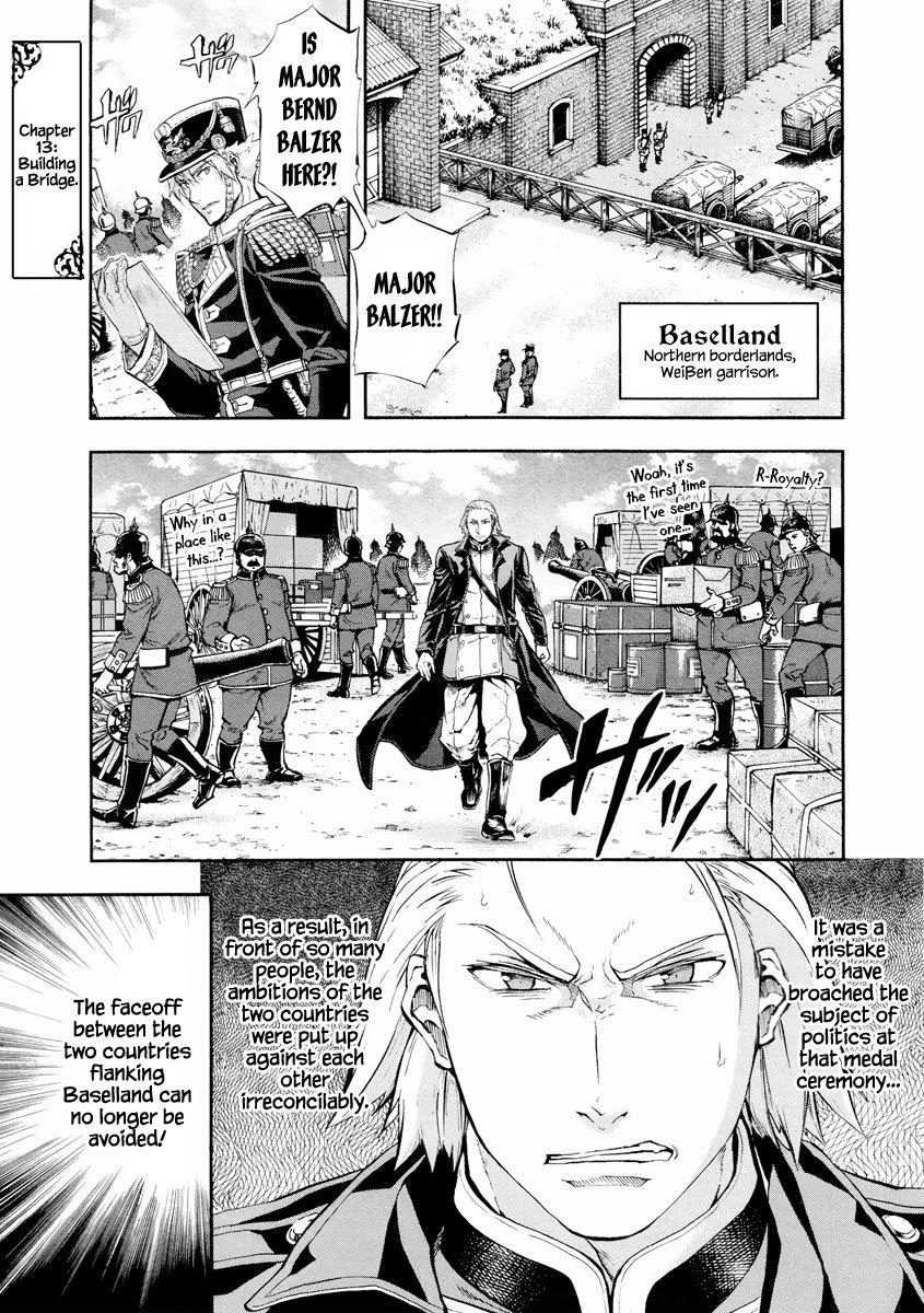 Gunka no Baltzar Chapter 13 page 2 - Chapter 13: Building a Bridge