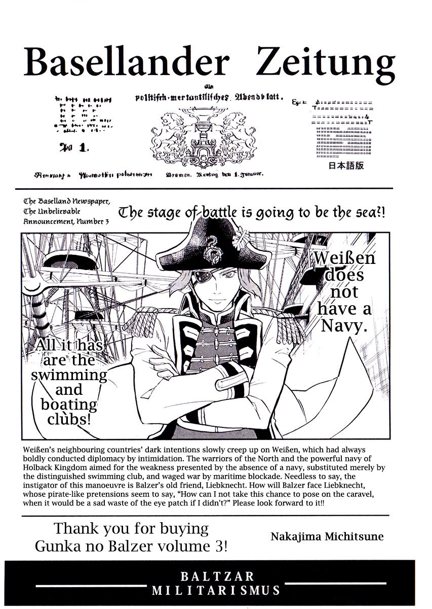 Gunka no Baltzar Chapter 15 page 49 - Chapter 15: A Patriotic Plot