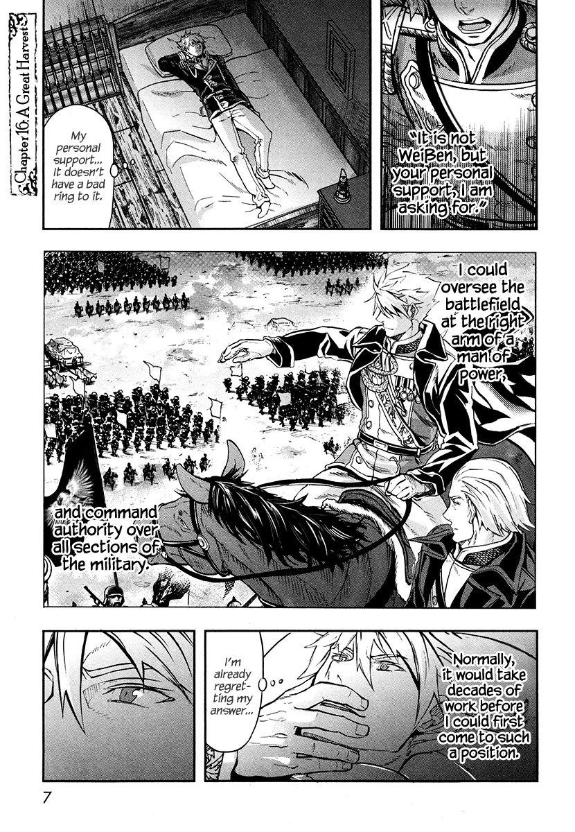 Gunka no Baltzar Chapter 16 page 8 - Chapter 16: A Great Harvest