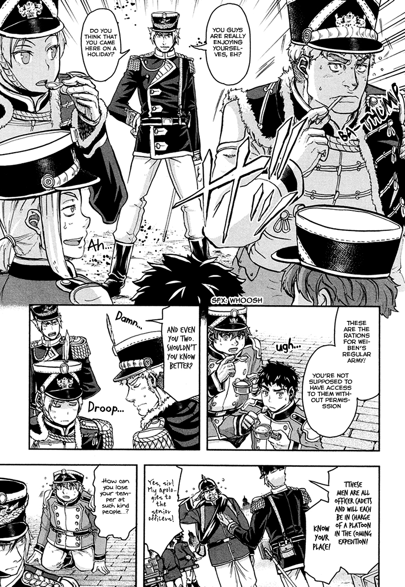 Gunka no Baltzar Chapter 18 page 13 - Chapter 18: Officer's Dignity