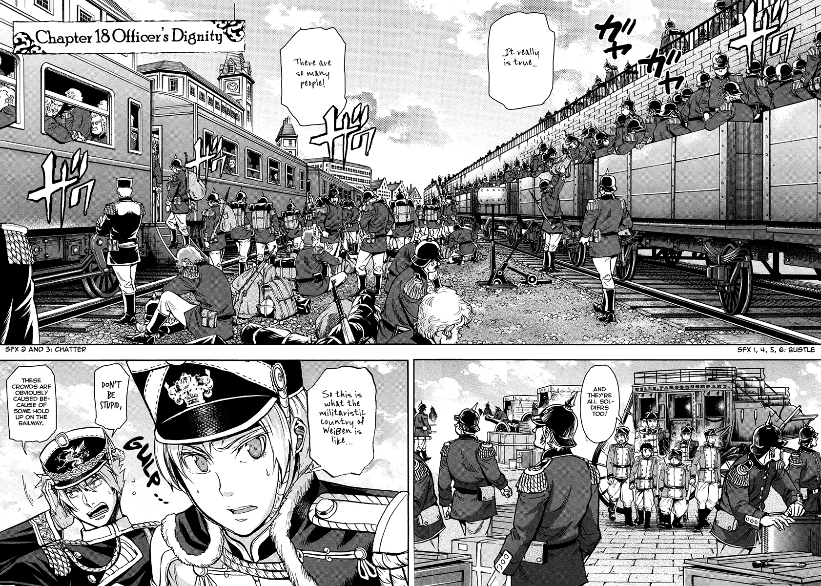 Gunka no Baltzar Chapter 18 page 5 - Chapter 18: Officer's Dignity