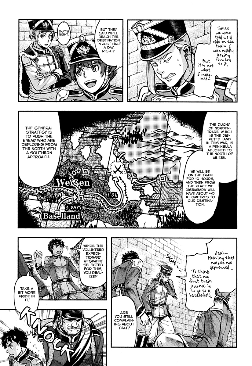 Gunka no Baltzar Chapter 18 page 7 - Chapter 18: Officer's Dignity