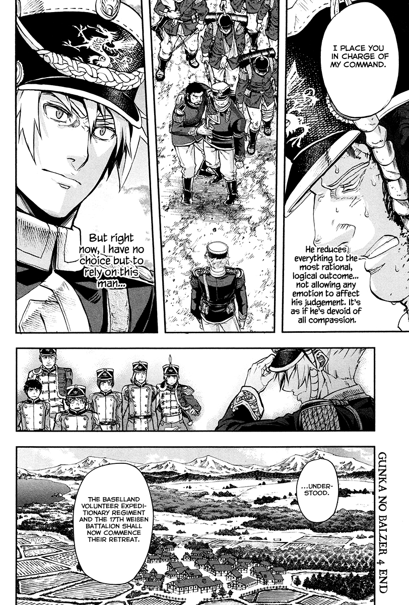 Gunka no Baltzar Chapter 20 page 40 - Chapter 20: Weißen Soldier