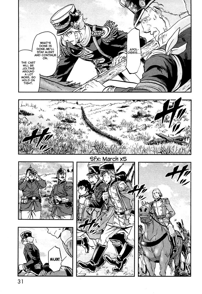 Gunka no Baltzar Chapter 21 page 37 - Chapter 21: Talent for War