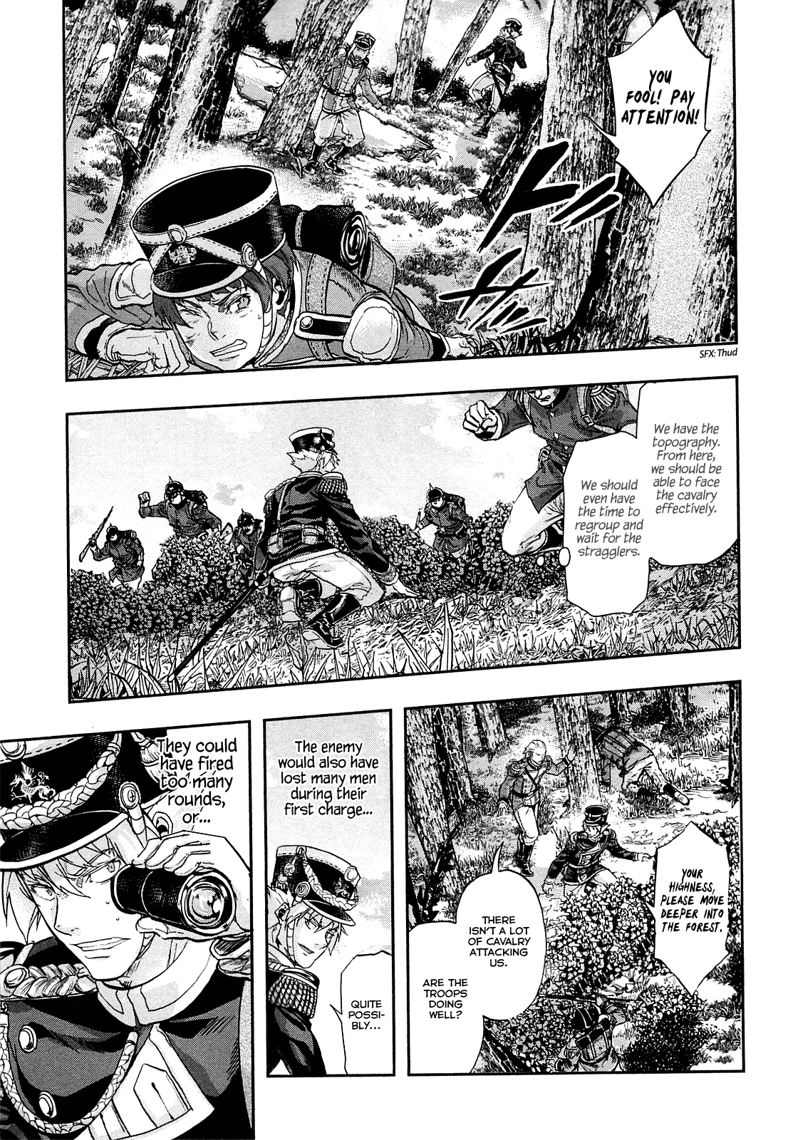 Gunka no Baltzar Chapter 23 page 15 - Chapter 23: So As Not to Share Fate