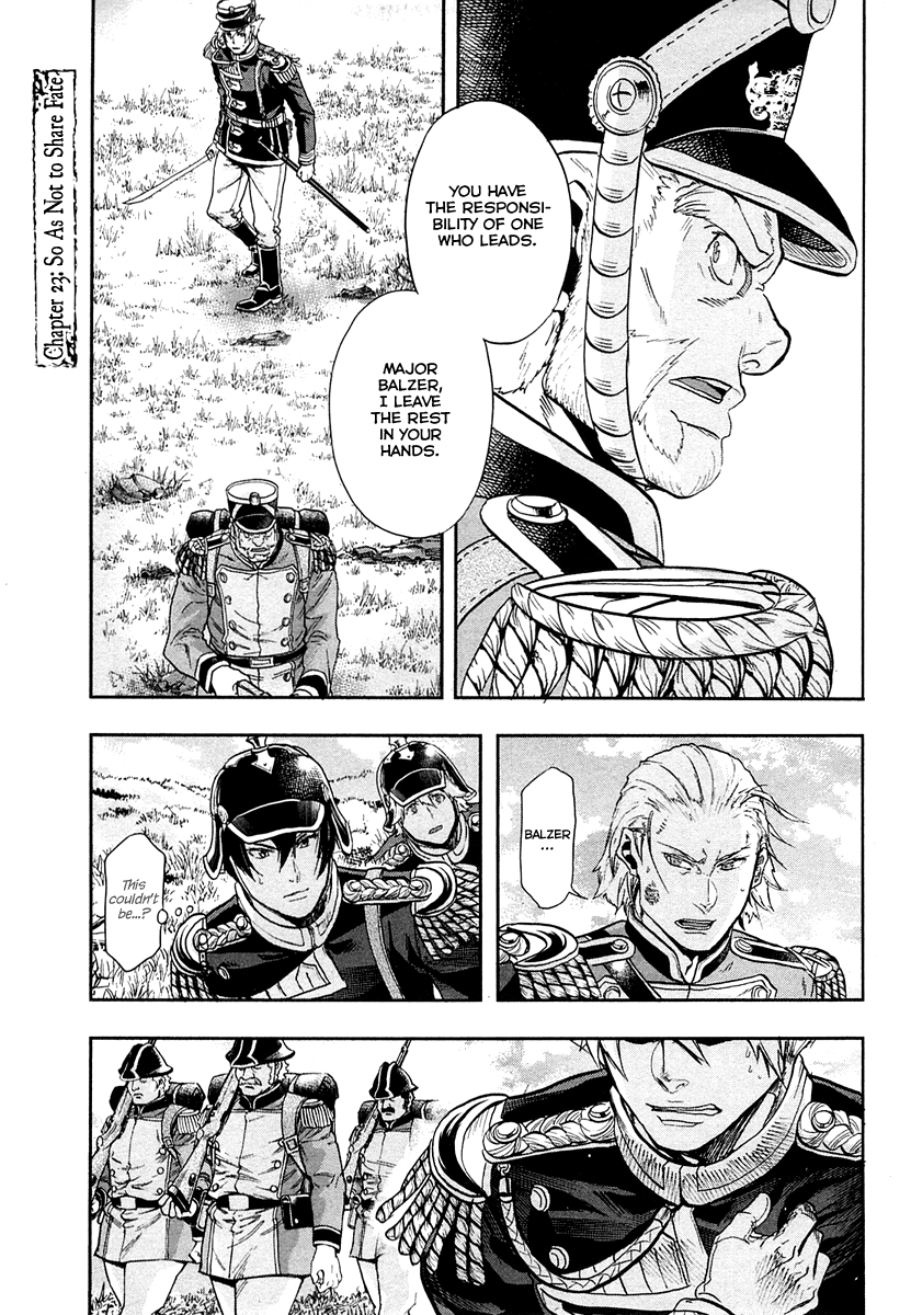 Gunka no Baltzar Chapter 23 page 2 - Chapter 23: So As Not to Share Fate