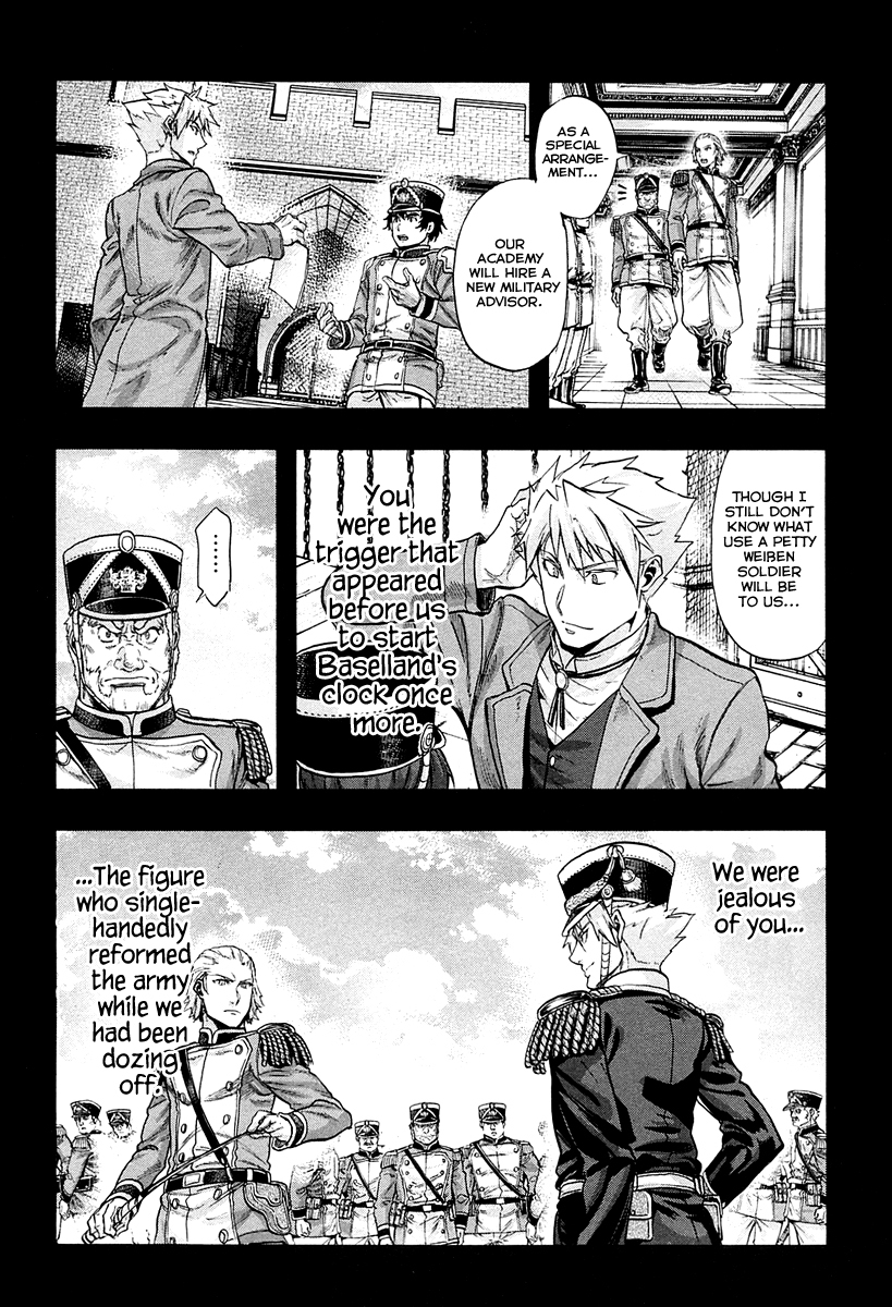 Gunka no Baltzar Chapter 23 page 21 - Chapter 23: So As Not to Share Fate