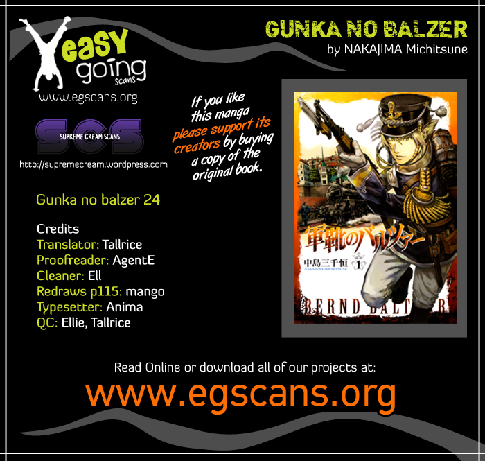 Gunka no Baltzar Chapter 24 page 1 - Chapter 24: Guilty conscience