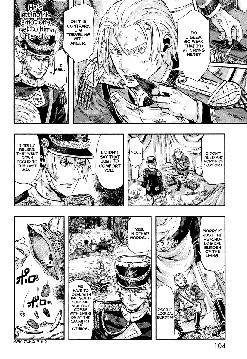Gunka no Baltzar Chapter 24 page 15 - Chapter 24: Guilty conscience