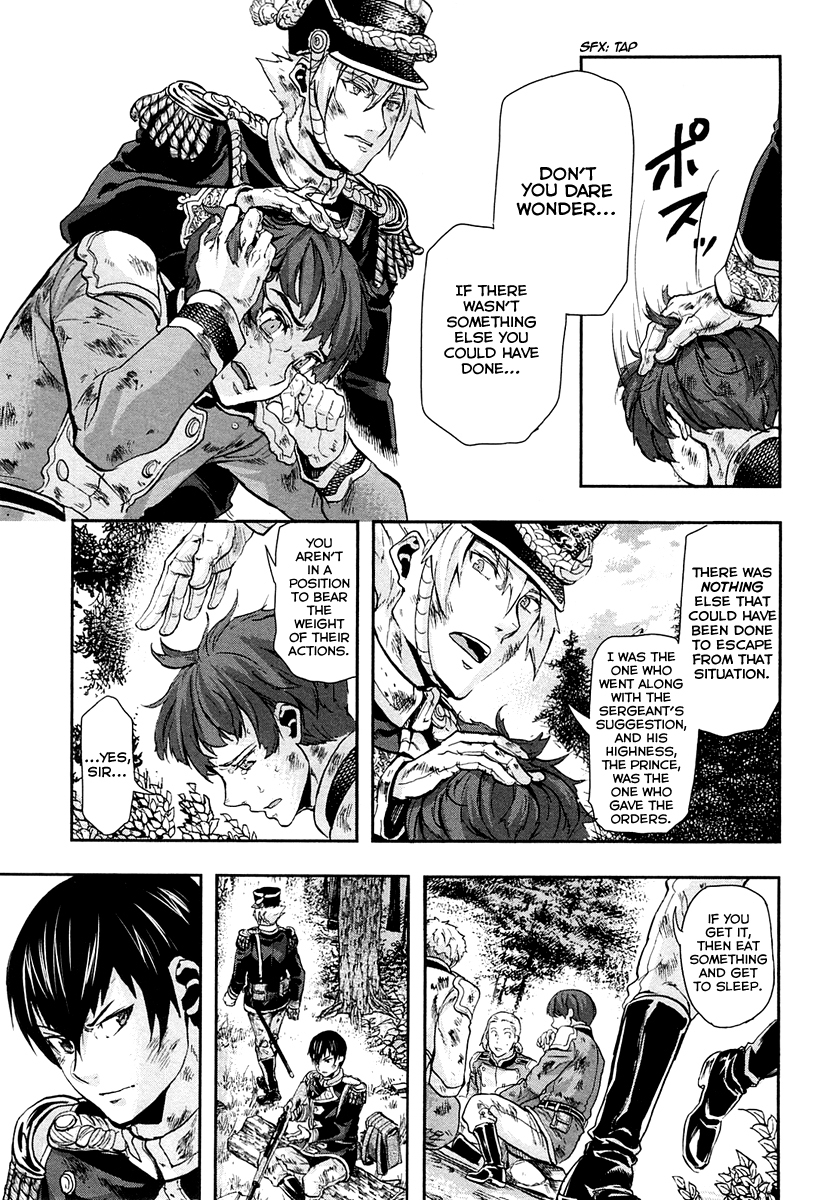 Gunka no Baltzar Chapter 24 page 18 - Chapter 24: Guilty conscience