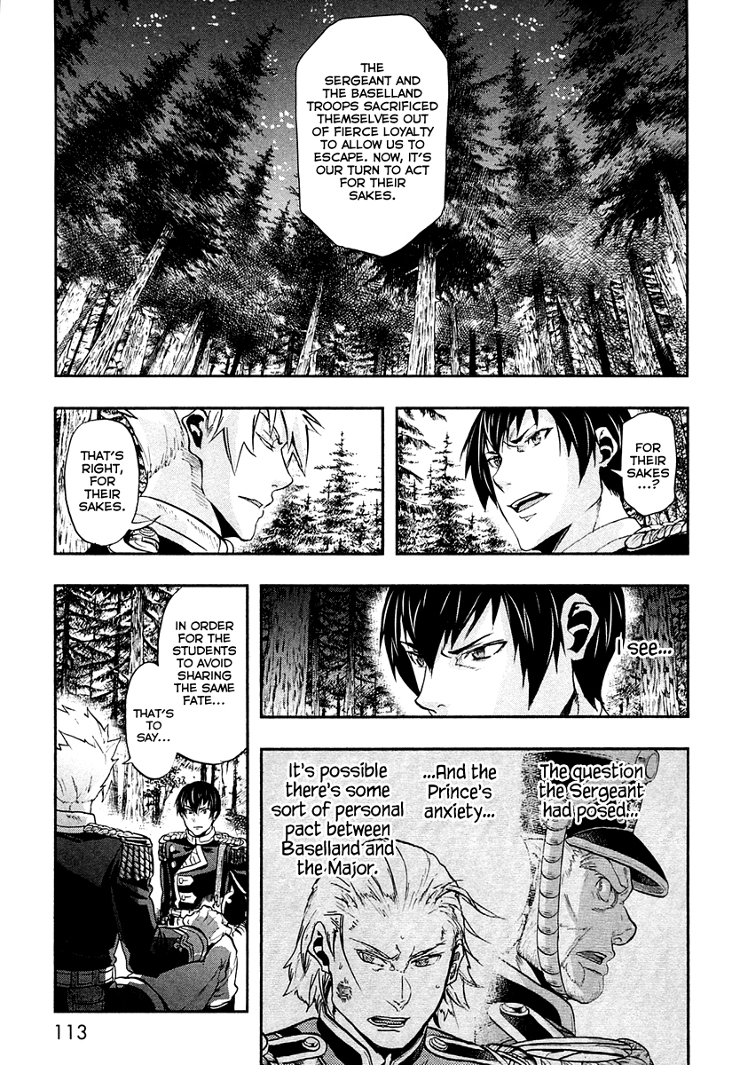 Gunka no Baltzar Chapter 24 page 24 - Chapter 24: Guilty conscience