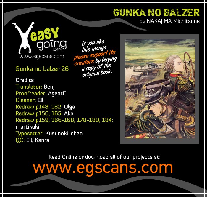 Gunka no Baltzar Chapter 26 page 1 - Chapter 26: The Visage of War
