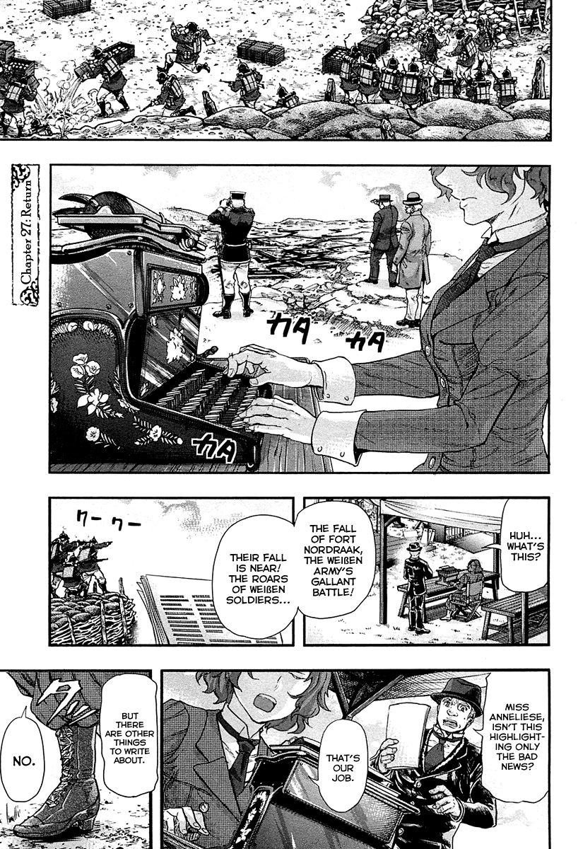 Gunka no Baltzar Chapter 27 page 13 - Chapter 27: Return